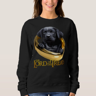 Sweatshirt Lord Of The Tras Black Labrador Puppy