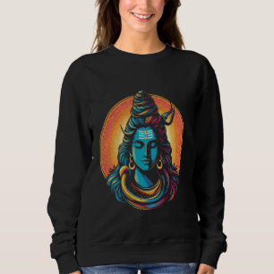 Sweatshirt Lord Shiva Hindu Dieu Mahadeva Trident Hinduism De