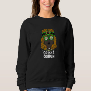 Sweatshirt L'Orisha Oshun Ashe - Déesse de la Divinité, Fémin