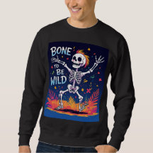 L'os à être sauvage | Dancing Skeleton Halloween T