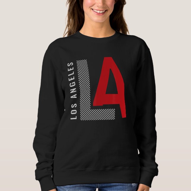 Sweatshirt Los Angeles LA California (Devant)