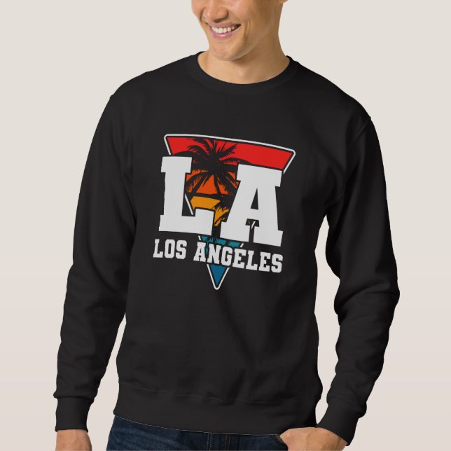 Sweatshirt Los Angeles LA California  22 (Devant)