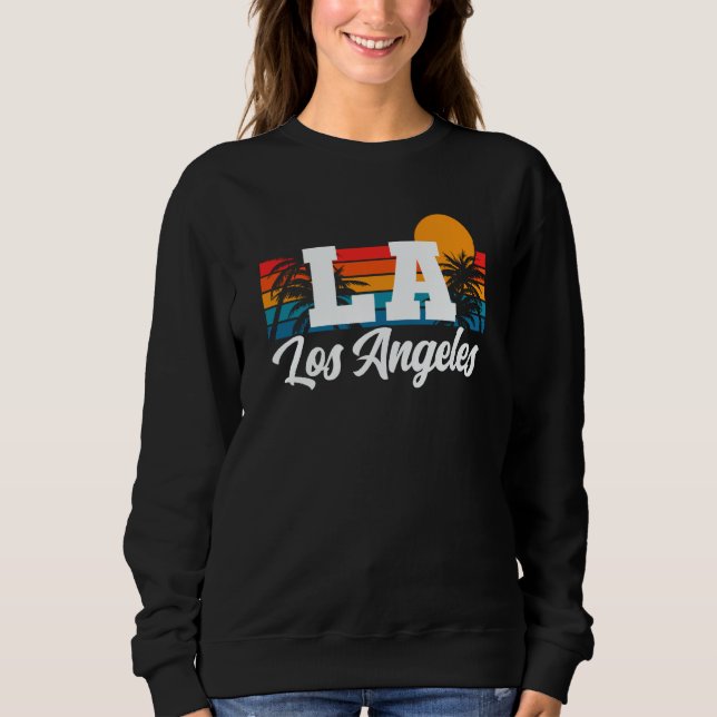 Sweatshirt Los Angeles LA California  4 (Devant)