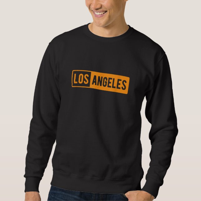 Sweatshirt Los Angeles LA California Design (Devant)