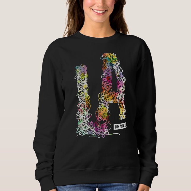Sweatshirt Los Angeles LA California Gift Premium (Devant)