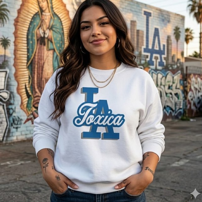 Sweatshirt Los Angeles La Toxique  (Los Angeles La Toxica Sweatshirt)