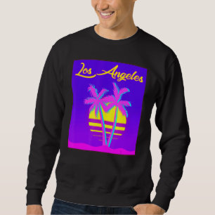 Sweatshirt Los Angeles Summer Vacation Beach