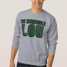 Lou Incroyable - Typographie à motif de brique ver
