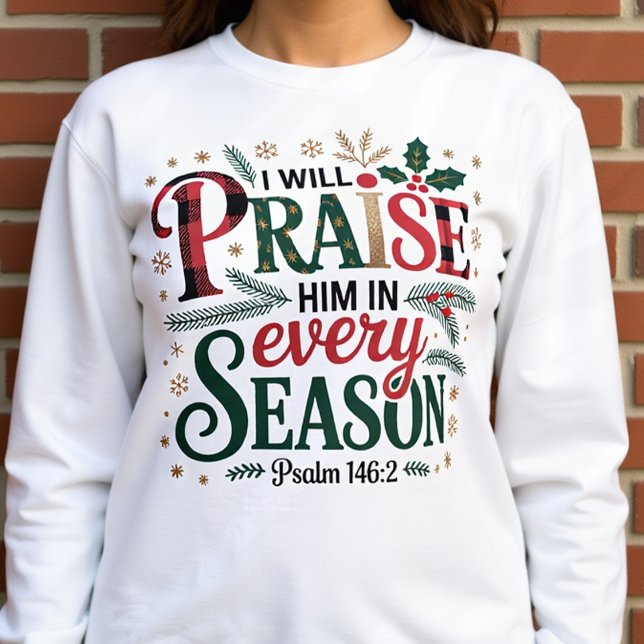 Sweatshirt Louez-le à chaque saison Festive d'hiver (Créateur téléchargé)