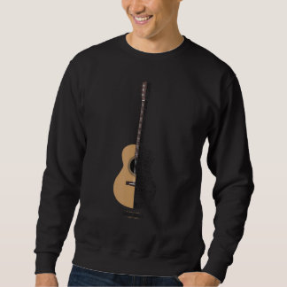 Sweatshirt Louez-le avec des cordes -Psaume 150- Guita acoust