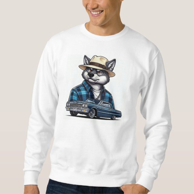 Sweatshirt Loup Lowrider (Devant)