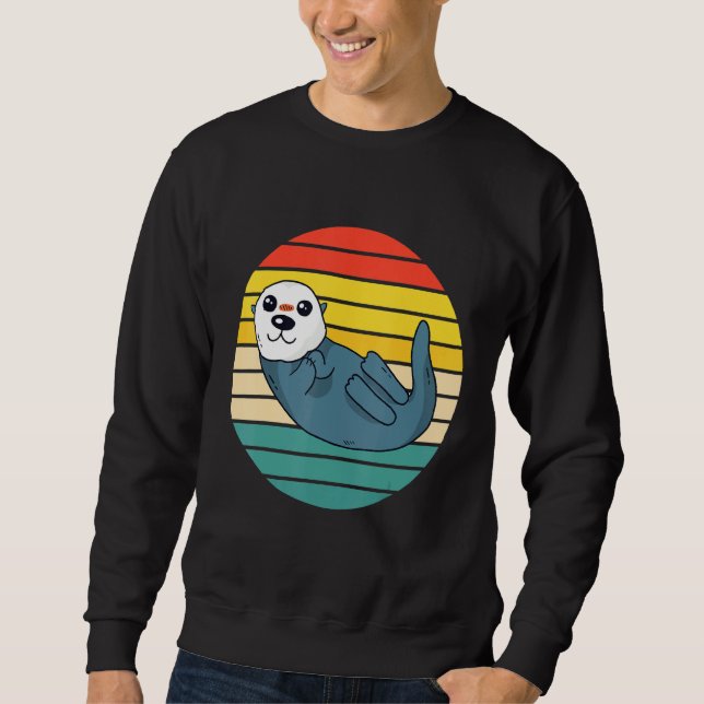 Sweatshirt Loupe de mer (Devant)