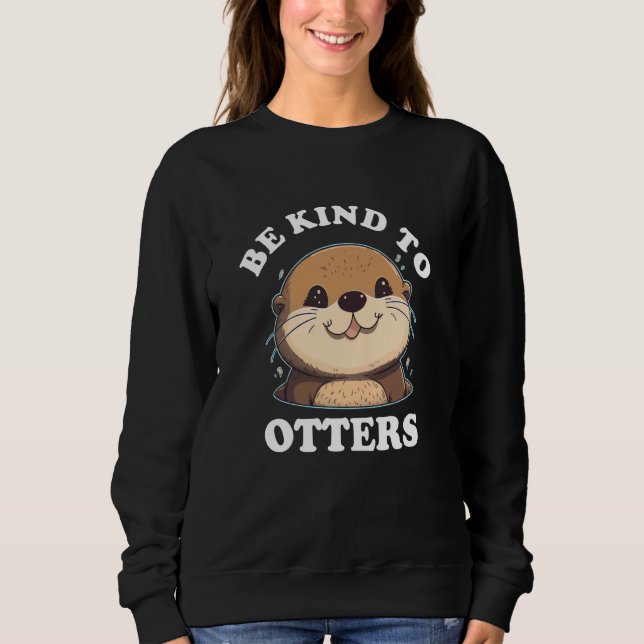 Sweatshirt Loutre de mer (Devant)