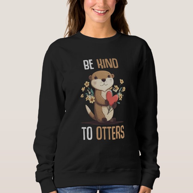 Sweatshirt Loutre de mer   9 (Devant)