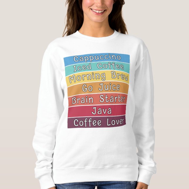 Sweatshirt Louveur de café (Devant)