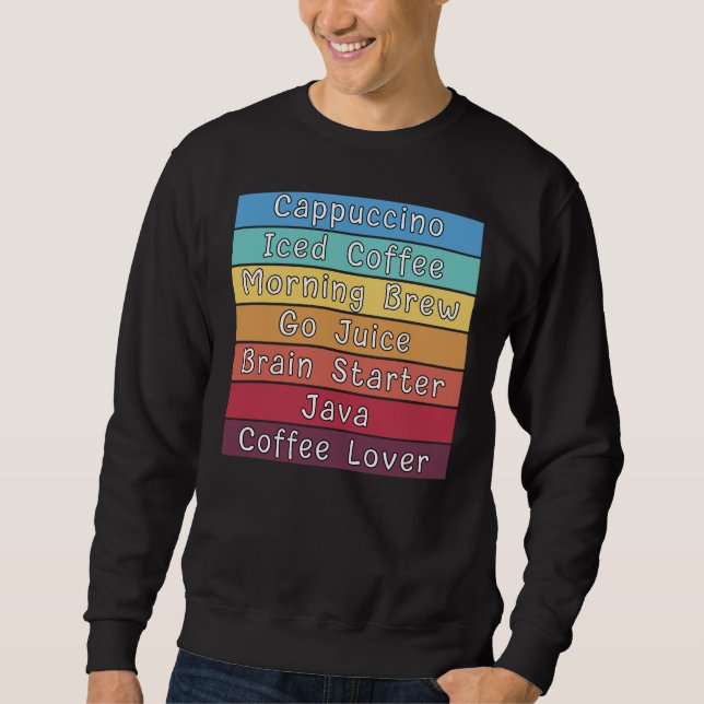 Sweatshirt Louveur de café (Devant)