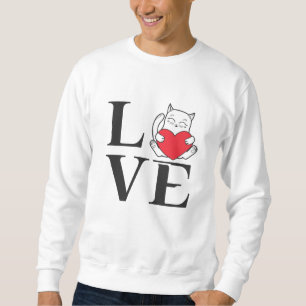 Sweatshirt Love Cats