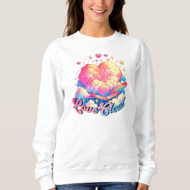 Sweatshirt Love Cloud (Devant)