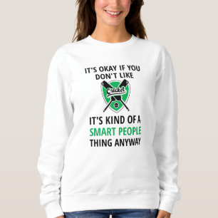Sweatshirt Love Cricket Gift Joueur de cricket des fans de c