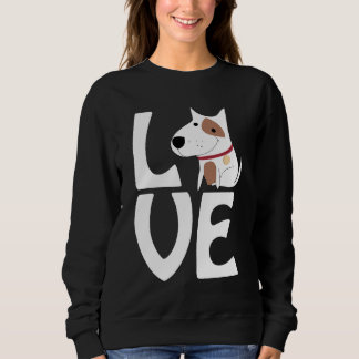 Sweatshirt Love Dog Hoodie – Cute & Cozy Style