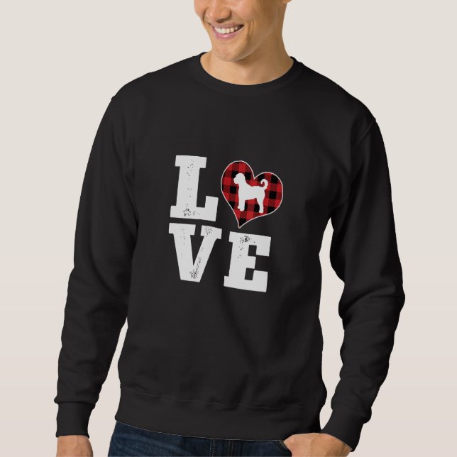 Sweatshirt Love Goldendoodle Dog Lovers Gifts Doodle Dog Vale (Devant)