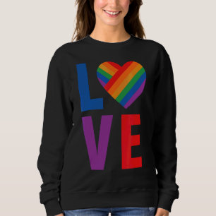 Sweatshirt Love Lgbt Pride