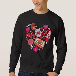 Sweatshirt Love Valentine's Day Conversation Hearts Ring Pop 