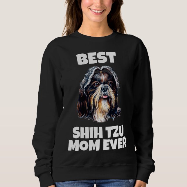 Sweatshirt Loveable Cute Shih Tzu (Devant)