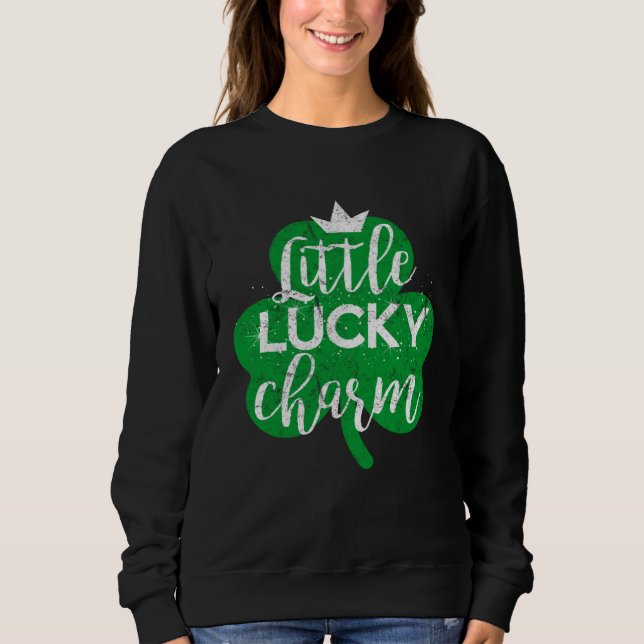 Sweatshirt Lucky Luck Cute Irish Ireland St Patricks  Drinkin (Devant)