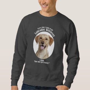 Sweatshirt Lucky Yellow Lab