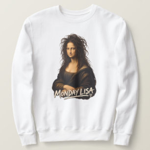 Sweatshirt Lundi Lisa Drôle Renaissance Art