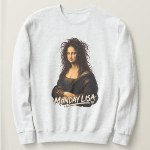 Sweatshirt Lundi Lisa Drôle Renaissance Art