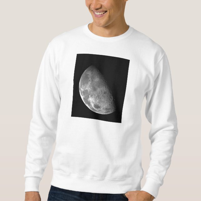 Sweatshirt Lune de mission spatiale planétaire de Galilée (Devant)