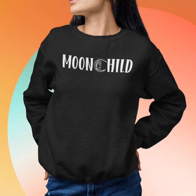 Sweatshirt Lune Lunaire (Créateur téléchargé)