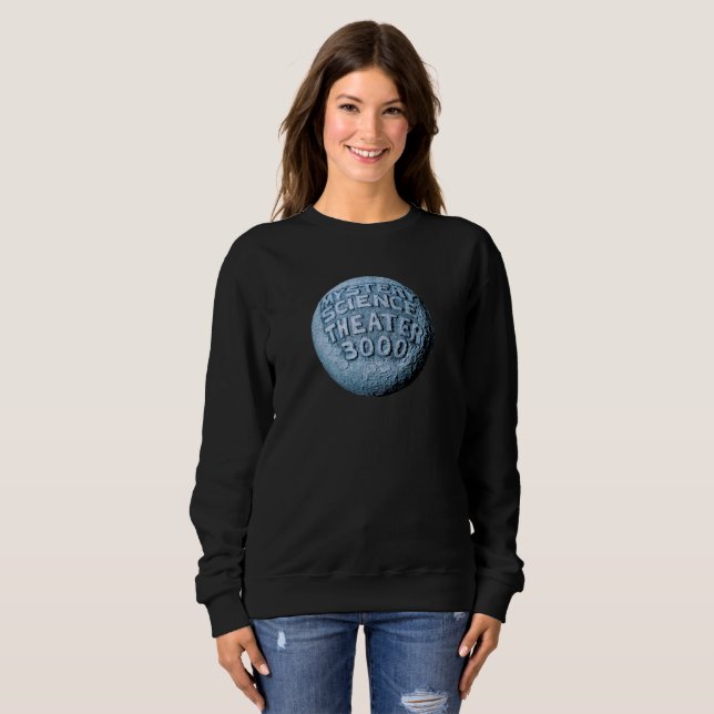 Sweatshirt Lune MST3K (Noir) (Devant entier)
