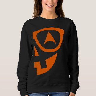 Sweatshirt Lunettes Citrouilles Jackolantern, Son et Sa Hallo