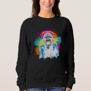Sweatshirt Lunettes de soleil amusantes de fête de musique de