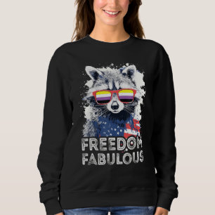 Sweatshirt Lunettes de soleil non binaires Freedom Fabulous R