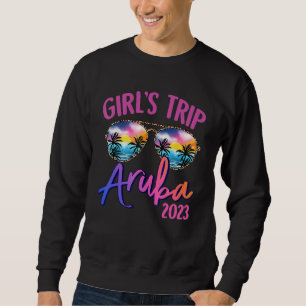 Sweatshirt Lunettes de soleil pour filles Aruba Caribe 2023 V