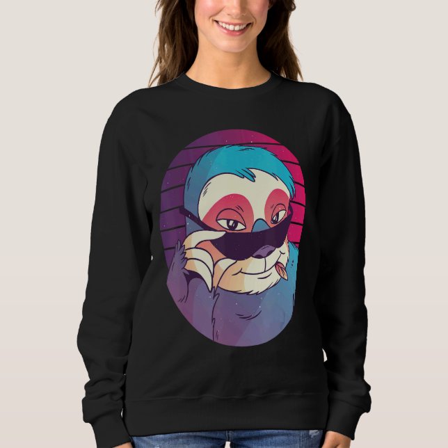 Sweatshirt Lunettes de soleil Sloth (Devant)