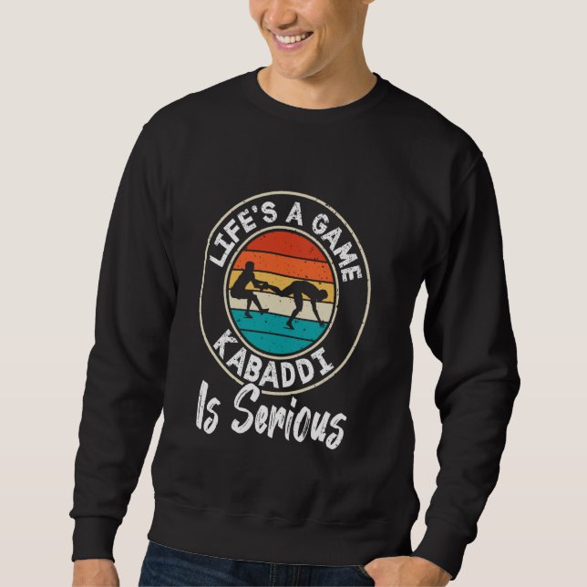 Sweatshirt Lutte Kabaddi Inde (Devant)