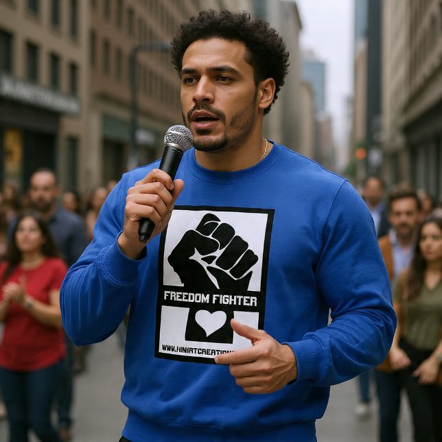 Sweatshirt Lutte pour la liberté (Créateur téléchargé)