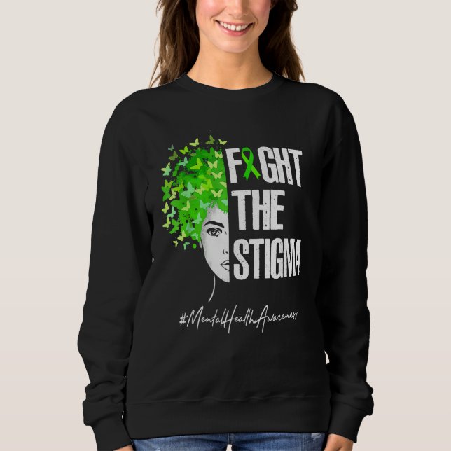Sweatshirt Lutter contre la stigmatisation et la sensibilisat (Devant)