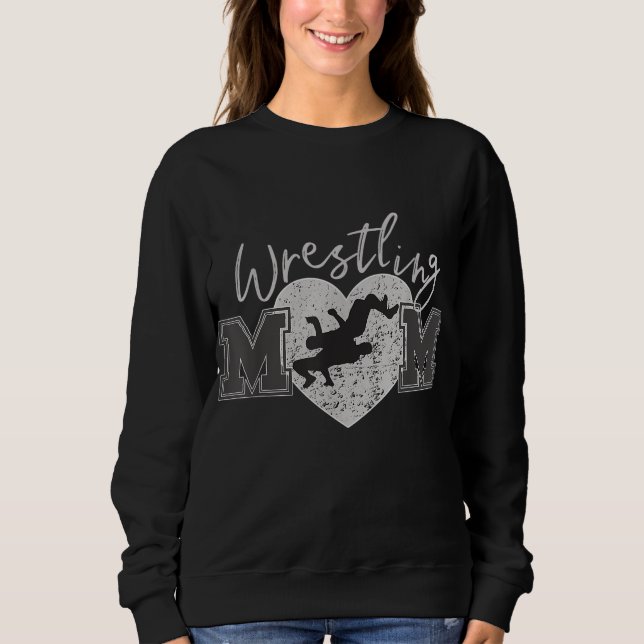 Sweatshirt Lutter Maman Descendre Lutte Déplacer (Devant)