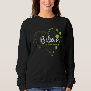 Sweatshirt Lymphome Mantle Lymphome Sensibilisation Papillon