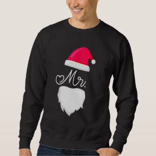 Sweatshirt M. Et Mme Santa Claus Couples De Pyjamas Correspon