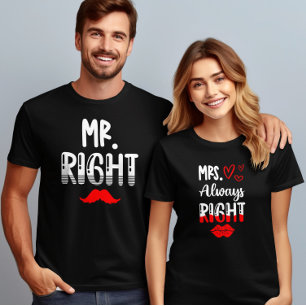Sweatshirt M. Right Valentines Couple de Jour Correspondant D