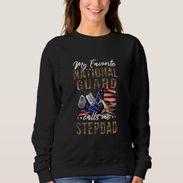 Sweatshirt Ma Garde Nationale Préférée M'Appelle Nation Stepd (Devant)