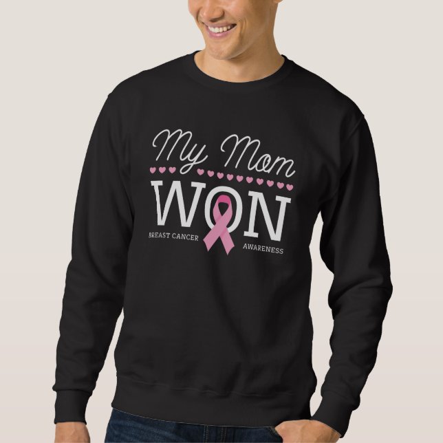 Sweatshirt Ma mère a gagné (Devant)