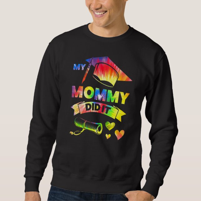 Sweatshirt Ma mère l'a fait aînée (Devant)